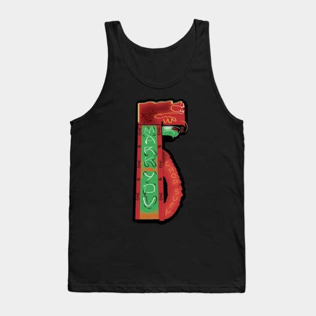 Mark You Restaurant - Vintage Fall River Tank Top by Gimmickbydesign